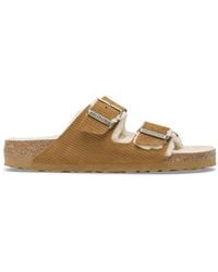 Birkenstock - Arizona Double Buckled Slip-On Sandals - Lyst