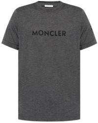 Moncler - T-Shirt With Logo - Lyst