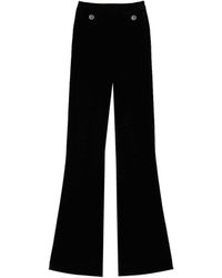 Twinset - Oval T Knit Flared Trousers - Lyst