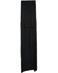 MM6 by Maison Margiela - Solid Color Sleeveless Strapless Dress - Lyst