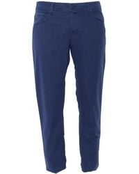 Jacob Cohen - Nick Mid-Rise Slim-Fit Trousers - Lyst