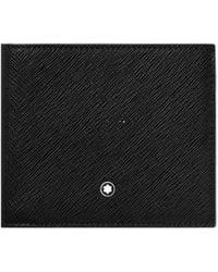 Montblanc - Logo Patch Bi-Fold Wallet - Lyst