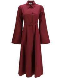 Gabriela Hearst - Carmina Belted Maxi Dress - Lyst