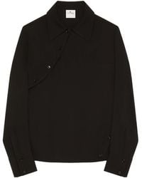 Courreges - Courrèges Long-Sleeved Buttoned Shirt - Lyst