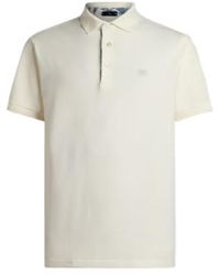 Etro - Embroidered-Logo Short Sleeved Polo Shirt - Lyst