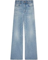 Celine - Flared Surf Jeans - Lyst