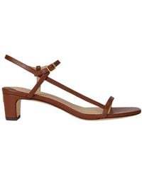 Ralph Lauren - Lainee Real Leather Heeled Sandals - Lyst