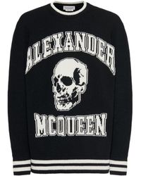 McQueen - Luxurious Wool & Cashmere Blend Sweater - Lyst