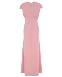 Jil Sander - 306 Cap Sleeve Maxi Dress - Lyst