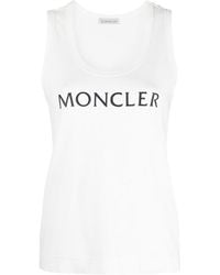 Moncler - Logo Tank Top - Lyst