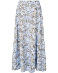 STAUD - Axel Skirt - Lyst
