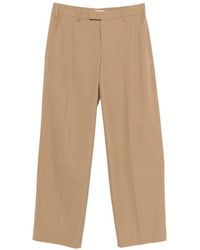 Pt Pantaloni - Pt Torino Pleated Straight-Leg Pants - Lyst