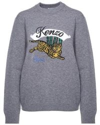 KENZO - Jumping Tiger Sweater - Lyst