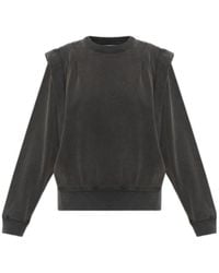 Isabel Marant - Crew Neck Long-Sleeved Sweatshirt - Lyst