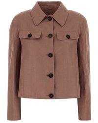 Brunello Cucinelli - Buttoned Shirt Blazer - Lyst