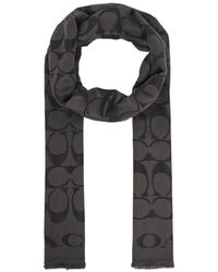 COACH - Tassel Scarf - Lyst
