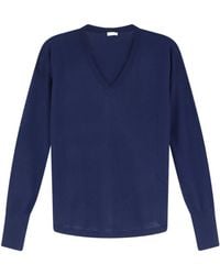 Aspesi - V-Neck Long-Sleeve Sweater - Lyst