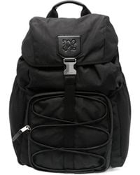 Palm Angels - Logo Patch Foldover Top Backpack - Lyst