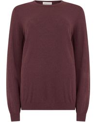 Roberto Collina - Crew Neck Knitted Sweater - Lyst