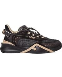 Fendi - Flow Mesh Low-Top Sneakers - Lyst