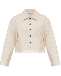 Self-Portrait - Logo-Embossed Jacket - Lyst