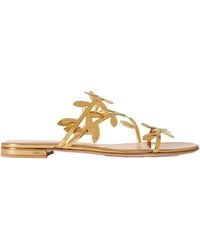 Gianvito Rossi - Round-Headed Sandals - Lyst