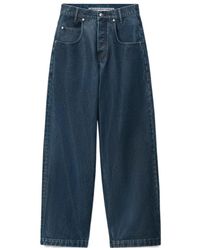 Alexander Wang - High-Waisted Wide-Leg Jeans - Lyst