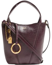 Chloé - Spin Grain Leather Tote Bag - Lyst