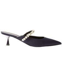 Stella McCartney - Pearl-Embellished Heeled Sandals - Lyst
