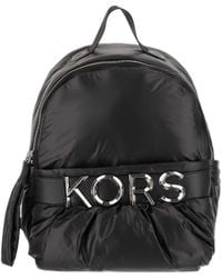Michael Kors - Michael Logo-Plaque Zipped Backpack - Lyst