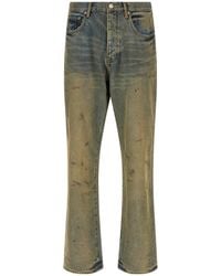 Purple Brand - Dirty Oil Repair Straight Jeans - Lyst