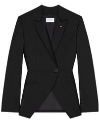 Givenchy - Slashed Double-Breasted Jacket - Lyst