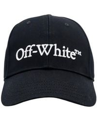 Off-White c/o Virgil Abloh - Logo Embroidered Curved Peak Baseball Cap - Lyst