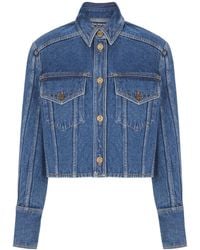 Balmain - Denim Jackets - Lyst