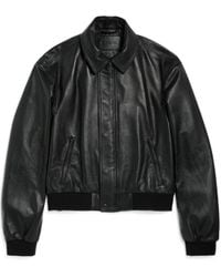 Balenciaga - Leather Taxi Jacket - Lyst