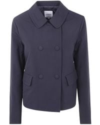 Aspesi - Double-Breasted Jacket - Lyst