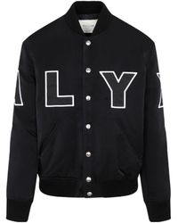 1017 ALYX 9SM - 1017 9Sm Logo Patch Embroidered Varsity Jacket - Lyst