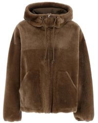 Blancha - Reversible Shearling Jacket - Lyst