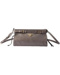 Prada - Small Leather Shoulder Bag - Lyst