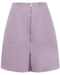 Ambush - Front Zip Pant Skirt - Lyst