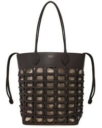 Ferragamo - Ferragamo Small Gancini Drawstring Tote Bag - Lyst