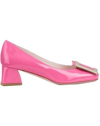Roger Vivier - Très Vivier Metal Buckle High Heels - Lyst