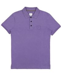 Armani Collezioni - Logo Embroidered Polo Shirt - Lyst