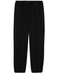 Burberry - Wool Jogging Pants - Lyst