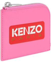 KENZO - Paris Leather Wallet - Lyst