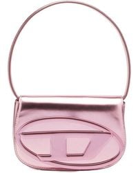 DIESEL - 1 Dr Cracked Shoulder Bag - Lyst
