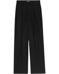 Zadig & Voltaire - Strass Pinstripe Trousers - Lyst