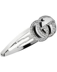 Gucci - Double G Hair Clip - Lyst