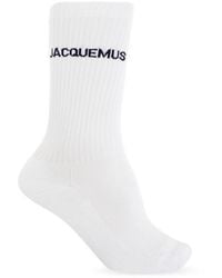 Jacquemus - Ribbed Crew Socks - Lyst