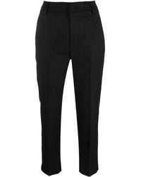 Dondup - Straight Leg Tailored Pants - Lyst